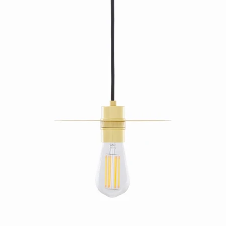mosiężna lampa wisząca złota Kigoma