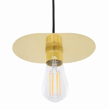 Kigoma złota  lampa przy łóżku