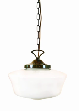 lampa wisząca Saga nad wyspę z łańcuchem antyczne srebro