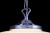 saga lampa wisząca chrom