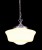 lampa chrom do kuchni z łańcuchem