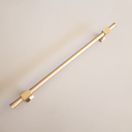 reling meblowy uchwyt do szuflad mosiądz satyna złoto szczotkowane RM304