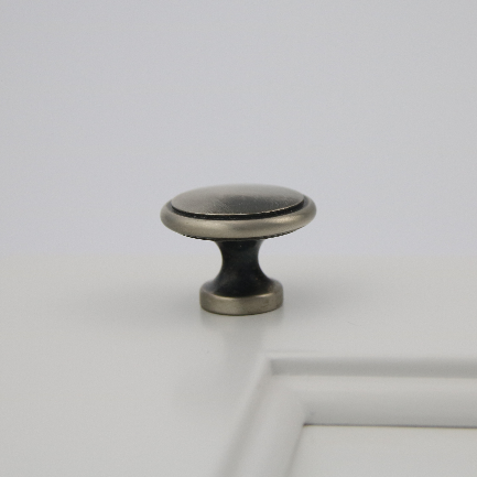 Gałka meblowa GM110 nikiel młotkowany