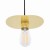 Madeira złota  lampa