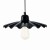 Lampa wisząca Athabaska, czarna