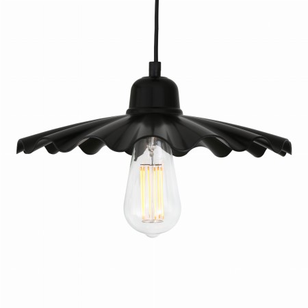 Lampa wisząca, czarna mat