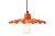 Lampa wisząca Athabaska, pomarańczowa