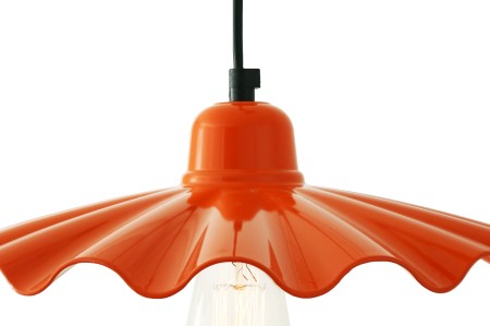 Lampa wisząca, pomarańczowa