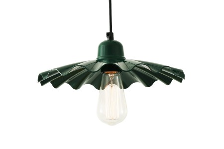 Lampa wisząca Athabaska, zielona