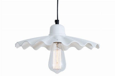 Lampa wisząca Athabaska, biała