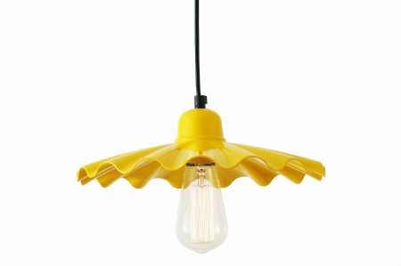 Lampa wisząca Athabaska, żółta