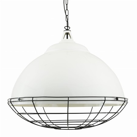 Lampa wisząca Ohio, biała