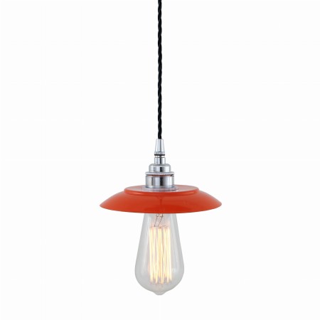 Lampa wisząca Nelson, pomarańczowa