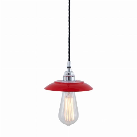 Lampa wisząca Nelson, czerwona
