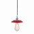 Lampa wisząca Nelson, czerwona
