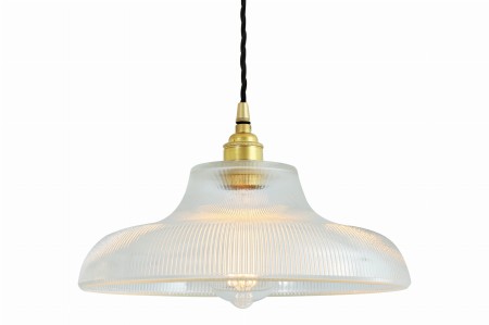 Lampa wisząca Missisipi,  polerowany mosiądz, 32,5cm