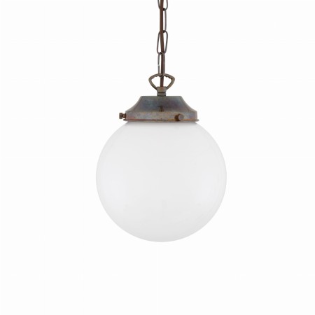 Lampa wisząca Yerevan 20cm antyczny mosiądz