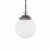 Lampa wisząca Yerevan 20cm antyczny mosiądz