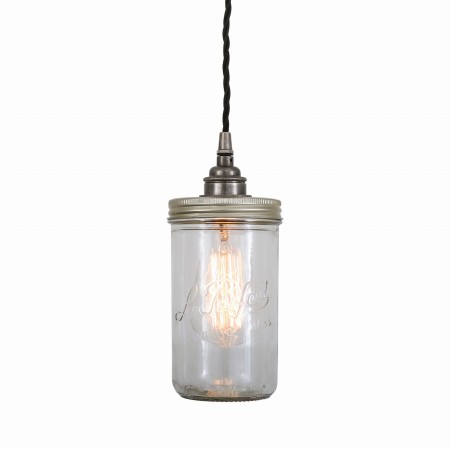 lampa Denali w kształcie słoika vintage