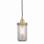 Lampa wisząca Denali słoik vintage satynowy mosiądz