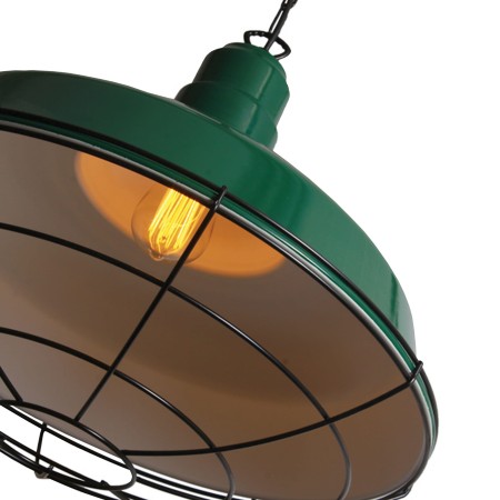 Lampa wisząca do dużych industrialnych, loftowych pomieszczeń
