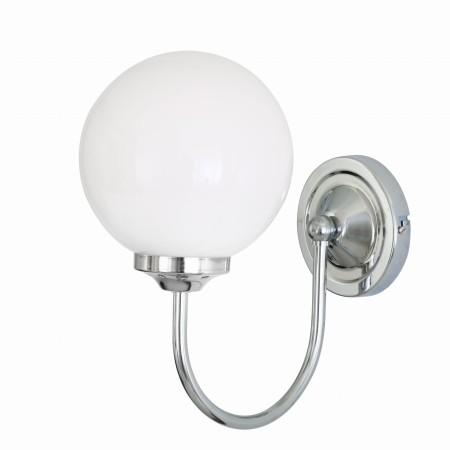 Bragan polerowany chrom, lampa ścienna