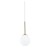 Lampa wisząca Fraser White, złota