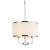 Lampa wisząca Jauza S  w chromie w stylu Hamptons, Modern classic