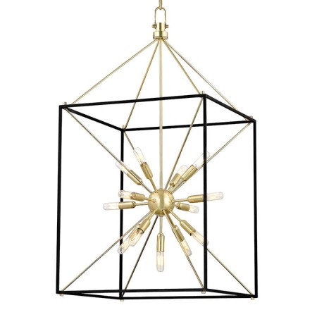 Geometryczna lampa Stella na kształt latarenki rozm L