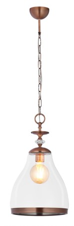 Lampa wisząca Neat miedziana nad wyspę kuchenną