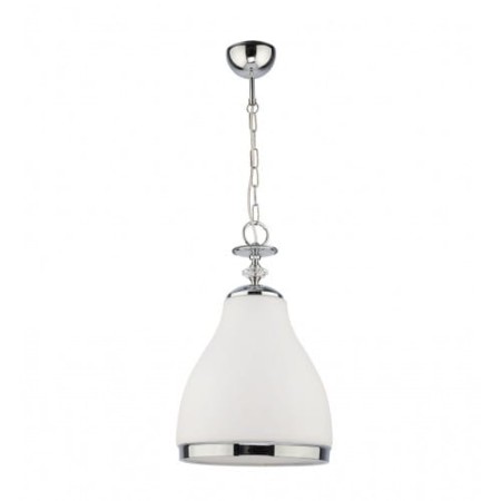 Lampa wisząca Neat White chromowana