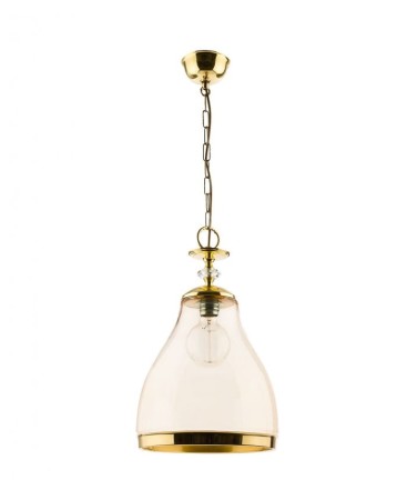 Lampa wisząca Neat w złocie połysku