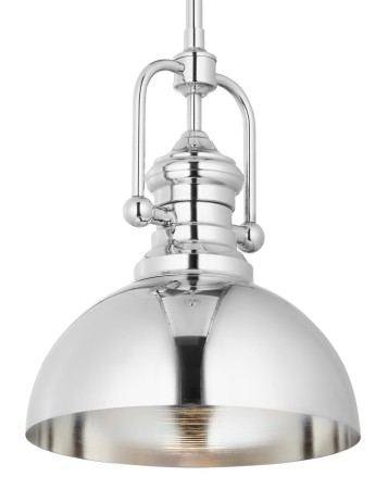 Metalowa lampa wisząca Elbrus z delikatnymi zdobieniami