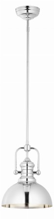 Lampa wisząca Elbrus w kolorze nikiel