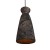 Ceramiczna ręcznie malowana lampa wisząca