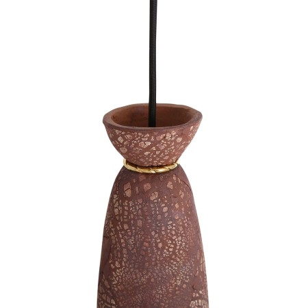Lampa wisząca Ceramic Long  w odcieniach czerwonych