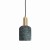 Niebieska ceramiczna lampa wisząca