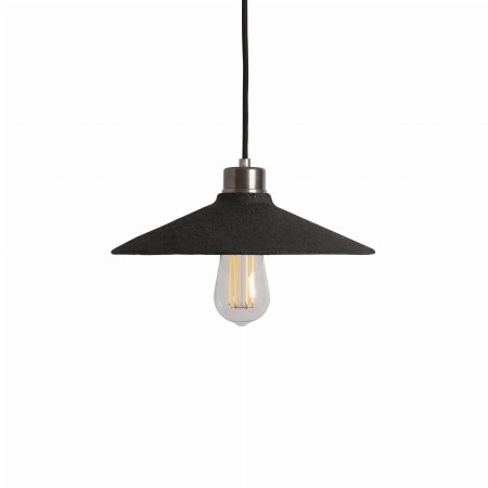 Lampa wisząca Ceramic Disk z mosiężnym wykończeniem w kolorze starzonego srebra