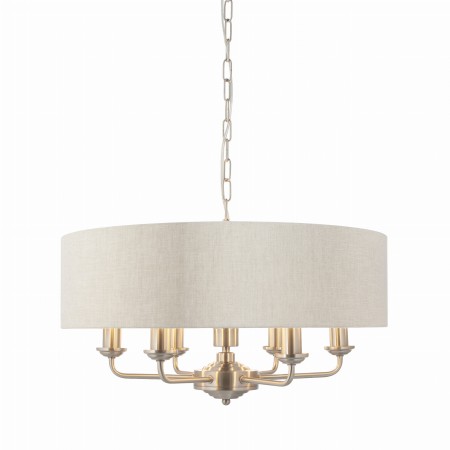 Lampa wisząca Flamenco Natural w stylu Nowojorskim