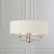 Klasyczna lampa wisząca  Flamenco Natural S w stylu Nowojorskim