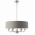 Lampa wisząca Flamenco polerowany nikiel