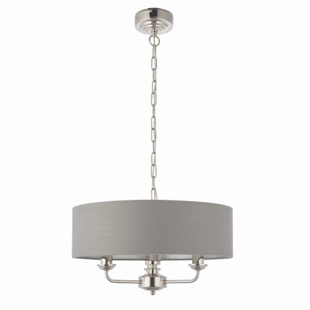 Lampa wisząca Flamenco Bright Nickiel S