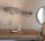 Lampa wisząca Flamenco Bright Nickiel Pleat S i M
