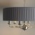 Lampa wisząca Flamenco Bright Nickiel Pleat M do pomieszczeń w stylu NYC