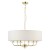 Lampa wisząca Elegance Gold ze zgaszonymi źródłami światła