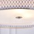 Lampa wisząca Veyron zamknięta od dołu mlecznym szkłem