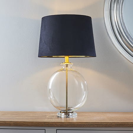 Szklana lampa Hester