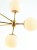 Nowoczesna geometryczna lampa wisząca Fraser Gold