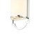Kinkiet Thoma w stylu modern classic w chromie