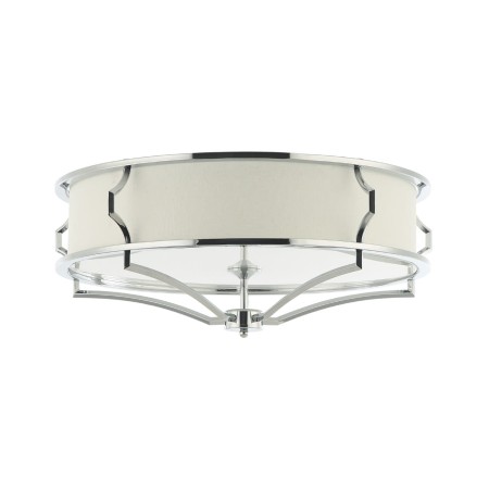 Plafon Verona rozmiar M w chromie w stylu Hamptons